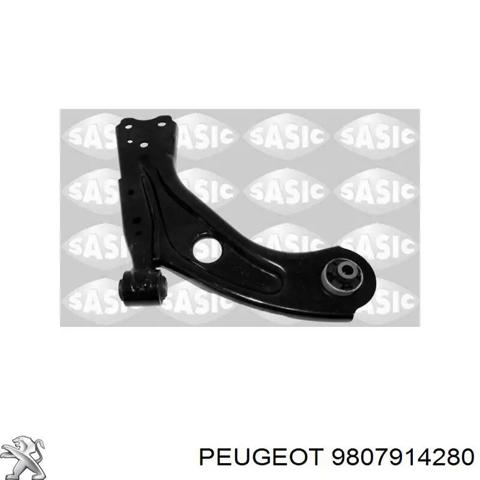 Рычаг передней подвески нижний левый 9807914280 PEUGEOT