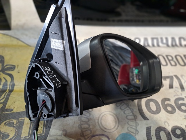 Правое боковое зеркало 98088639XT PEUGEOT