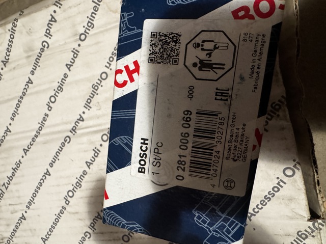 BOSCH 0281006069 ДМРВ в наличии Житомир