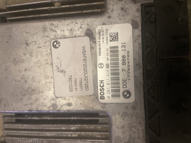 Модуль управления двигателем 0281011414 BMW