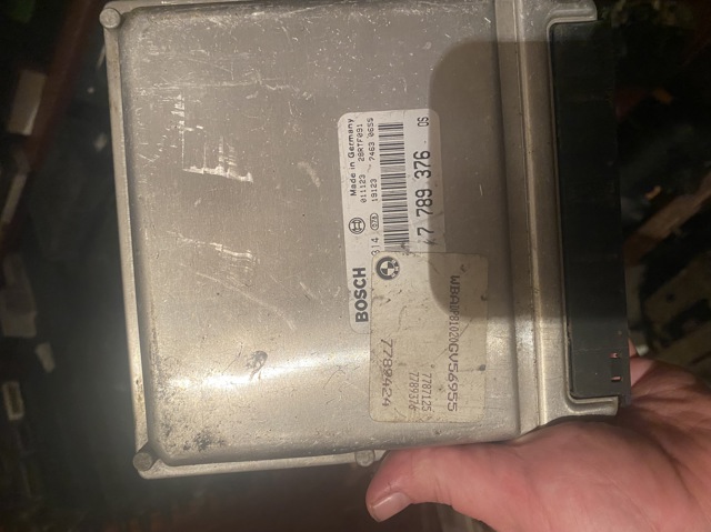 ЭБУ двигателем 7789376 BMW