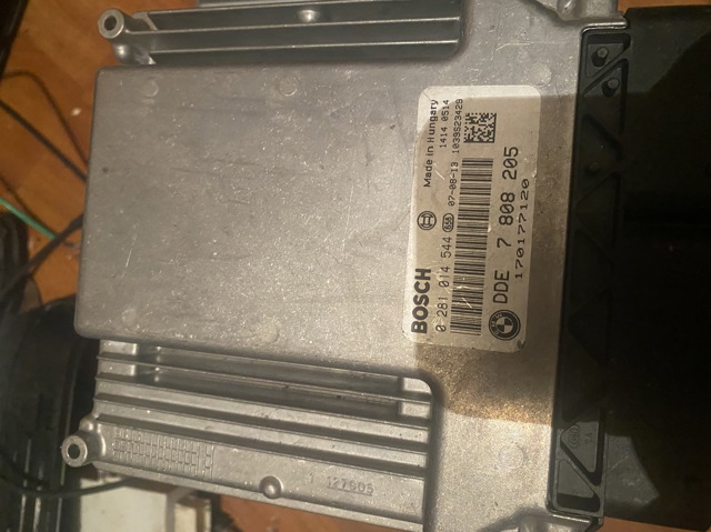 Модуль управления двигателем 7808205 BMW