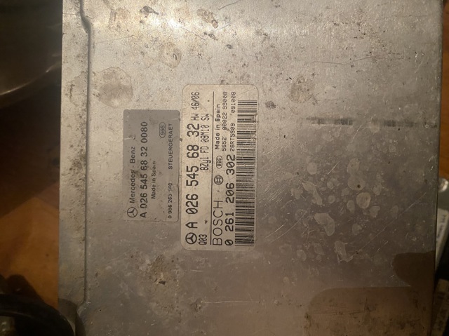 Мозги двигателя A0265456832 MERCEDES