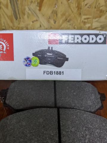 FDB1881 FERODO Передние тормозные колодки купить в Запорожье