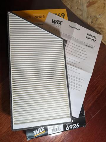 WP6926 WIX Фильтр салона купить в Николаев