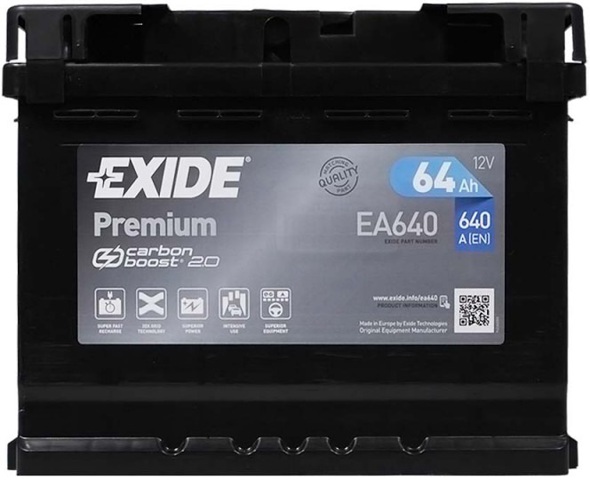 EXIDE EA640 Аккумуляторная батарея (АКБ) в наличии Сумы