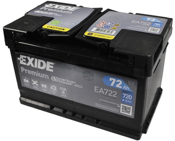 EA722 EXIDE Аккумуляторная батарея (АКБ) купить в Черкассы