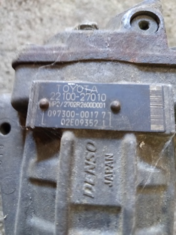 TOYOTA 2210027010 Насос топливный высокого давления (ТНВД) в наличии Киев