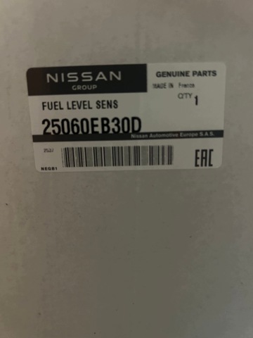 Датчик бензобака Nissan Navara NP300 3