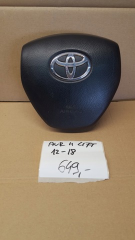 Подушка безопасности водителя 4513002450C1 TOYOTA