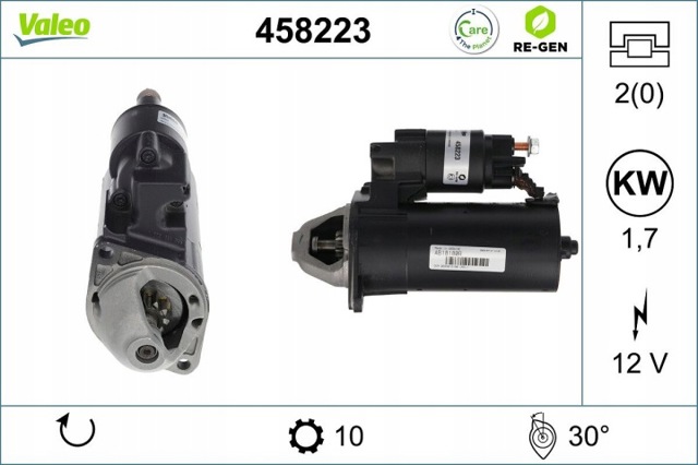 Стартер 458223 VALEO