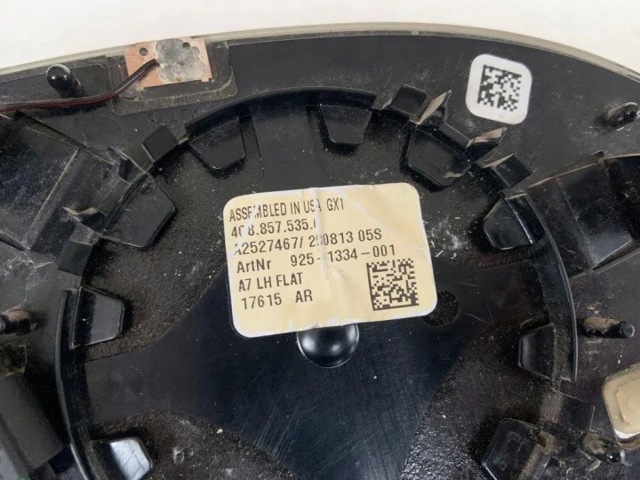 Зеркальный элемент левого зеркала заднего вида 4G8857535C VAG