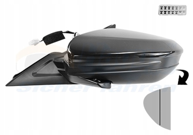 Боковое зеркало заднего вида левое Honda Civic X
