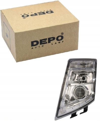 Блок фара левая 7731134LLDHE1 DEPO