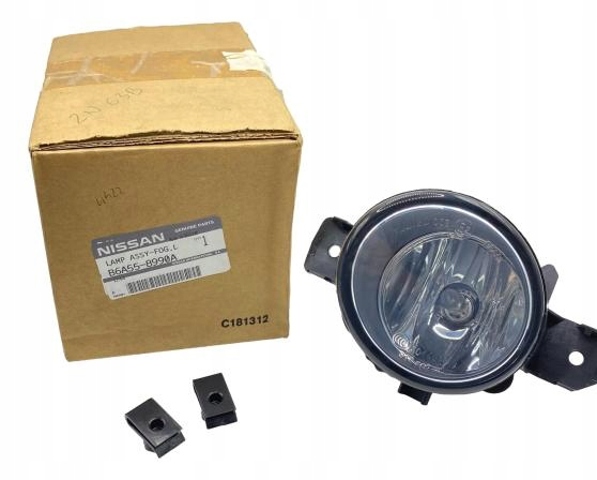 Фара противотуманная, левая B6A558990A NISSAN