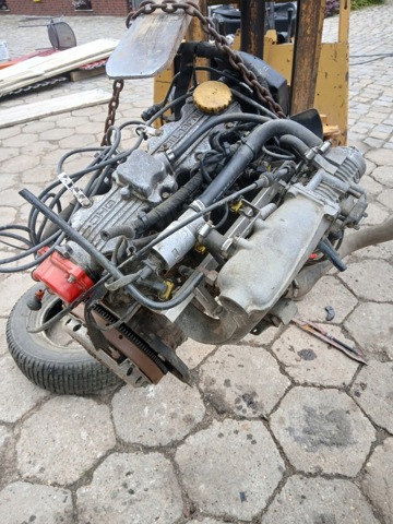 Двигатель голый Opel Calibra