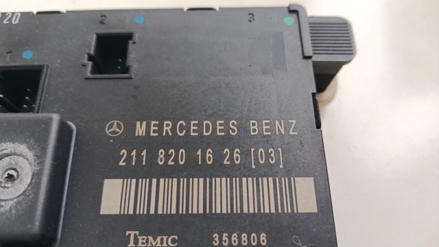 2118201626 MERCEDES Блок комфорта задней двери купить в Сумы