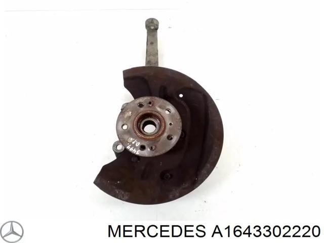Цапфа (поворотный кулак) передний правый A1643302220 MERCEDES