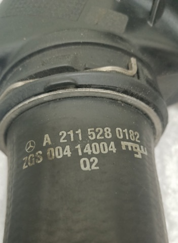 A2115280182 MERCEDES Шланг (патрубок) интеркуллера купить в Харьков