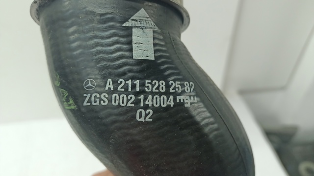 MERCEDES 2115282582 Шланг (патрубок) интеркуллера в наличии Одесса
