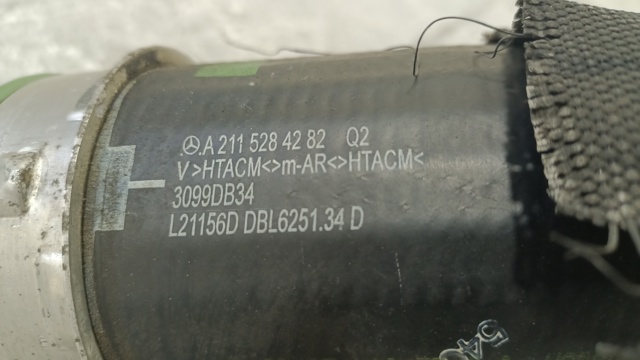 A2115284282 Шланг (патрубок) интеркуллера купить Львов