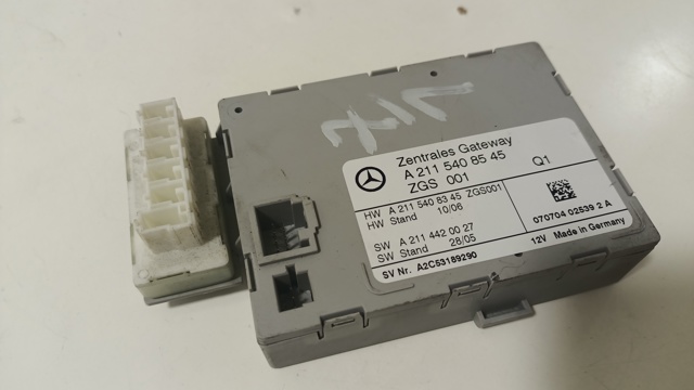 A2115408545 MERCEDES Блок управления освещением купить в Запорожье