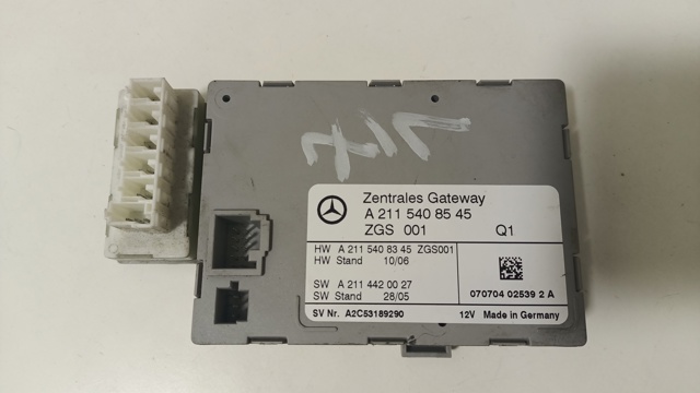 Блок управления освещением A2115408545 MERCEDES