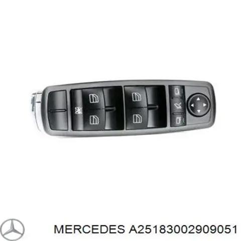 Кнопки переднего левого стеклоподъемника A25183002909051 MERCEDES