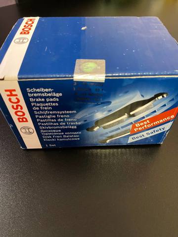 0986494596 BOSCH Колодки тормозные задние дисковые купить в Днепр