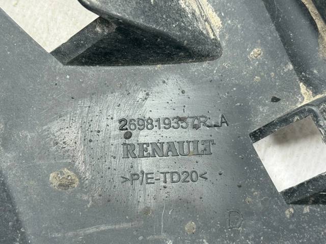 RENAULT 269819357R Кронштейн задней противотуманной фары правый в наличии Полтава