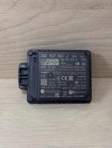 Блок управления круиз-контролем 2Q0907561J VAG