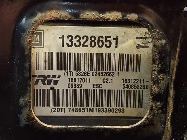 OPEL 13328651 Блок управления АБС (ABS) гидравлический в наличии Житомир