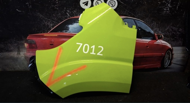 Крыло левое 1374386080 FIAT