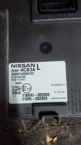 NISSAN 284B14CB3A Блок комфорта в наличии Киев