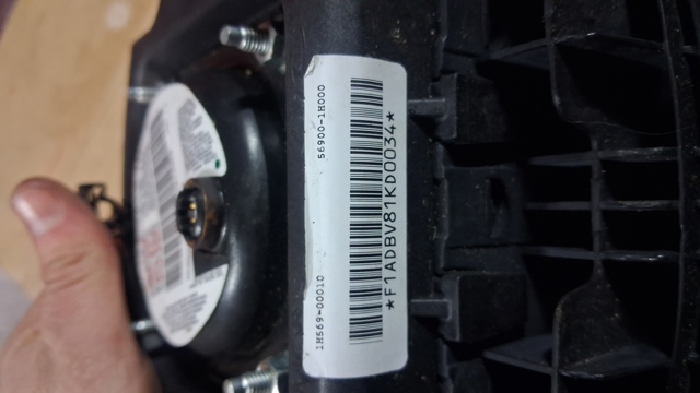 HYUNDAI 569001H000 Подушка безопасности (AIRBAG) водительская в наличии Одесса