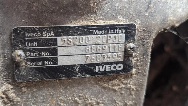 IVECO 5S200 КПП в сборе (механическая коробка передач) в наличии Черновцы