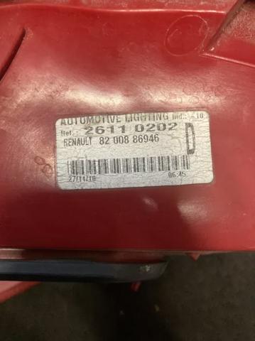 8200886946 RENAULT Задний фонарь купить в Харьков