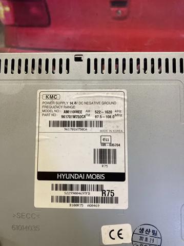 961701W750CA HYUNDAI Магнитола (радио AM/FM) купить в Украина