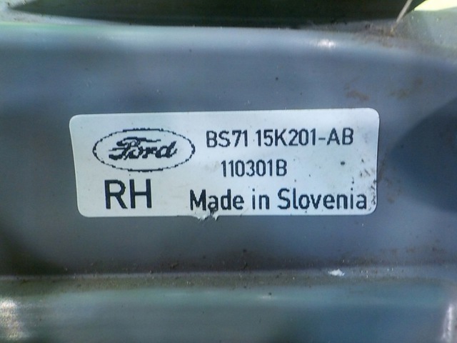 Фара противотуманная, правая BS7115K201AB FORD
