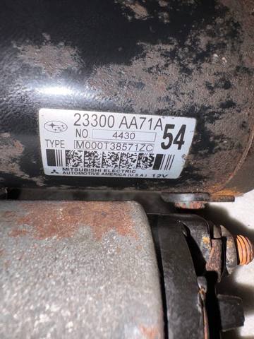 23300AA71A Стартер купить Каменское