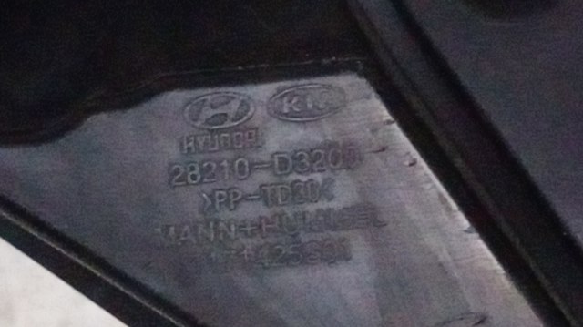 HYUNDAI 28210D3200 Патрубок воздушный, вход воздушного фильтра в наличии Ирпень
