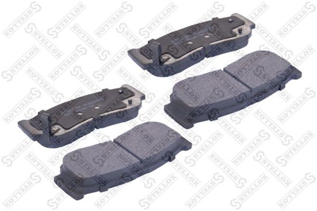 STELLOX 000001BSX Колодки тормозные задние дисковые в наличии Ровно
