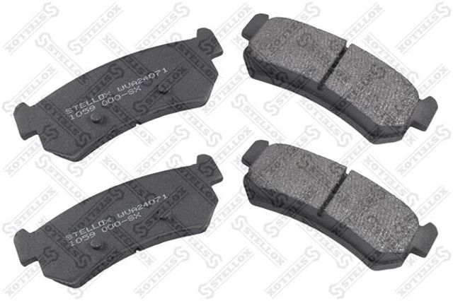 STELLOX 1059000SX Задние тормозные колодки в наличии Запорожье