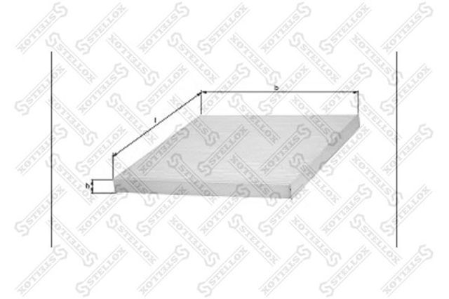 STELLOX 7110001SX Фильтр салона в наличии Николаев