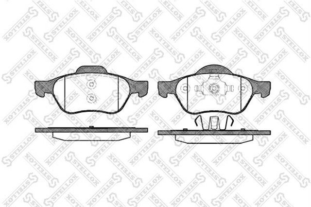 STELLOX 973000SX Колодки тормозные передние дисковые в наличии Тернополь