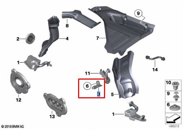 BMW 64119115395 в наличии Черкассы