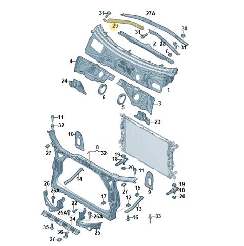 VAG 8R0805629C в наличии Киев