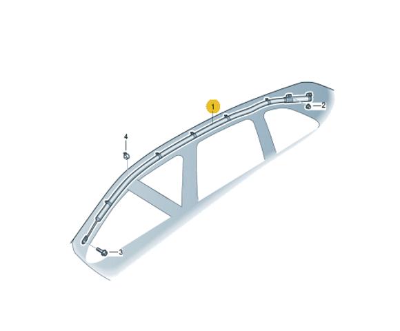 8R0880742F VAG Шторка боковая, правая купить в Каменское