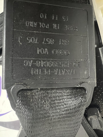 8R1857705J Ремень безопасности передний левый купить Сумы