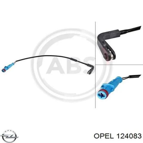Двери кабины 124083 OPEL